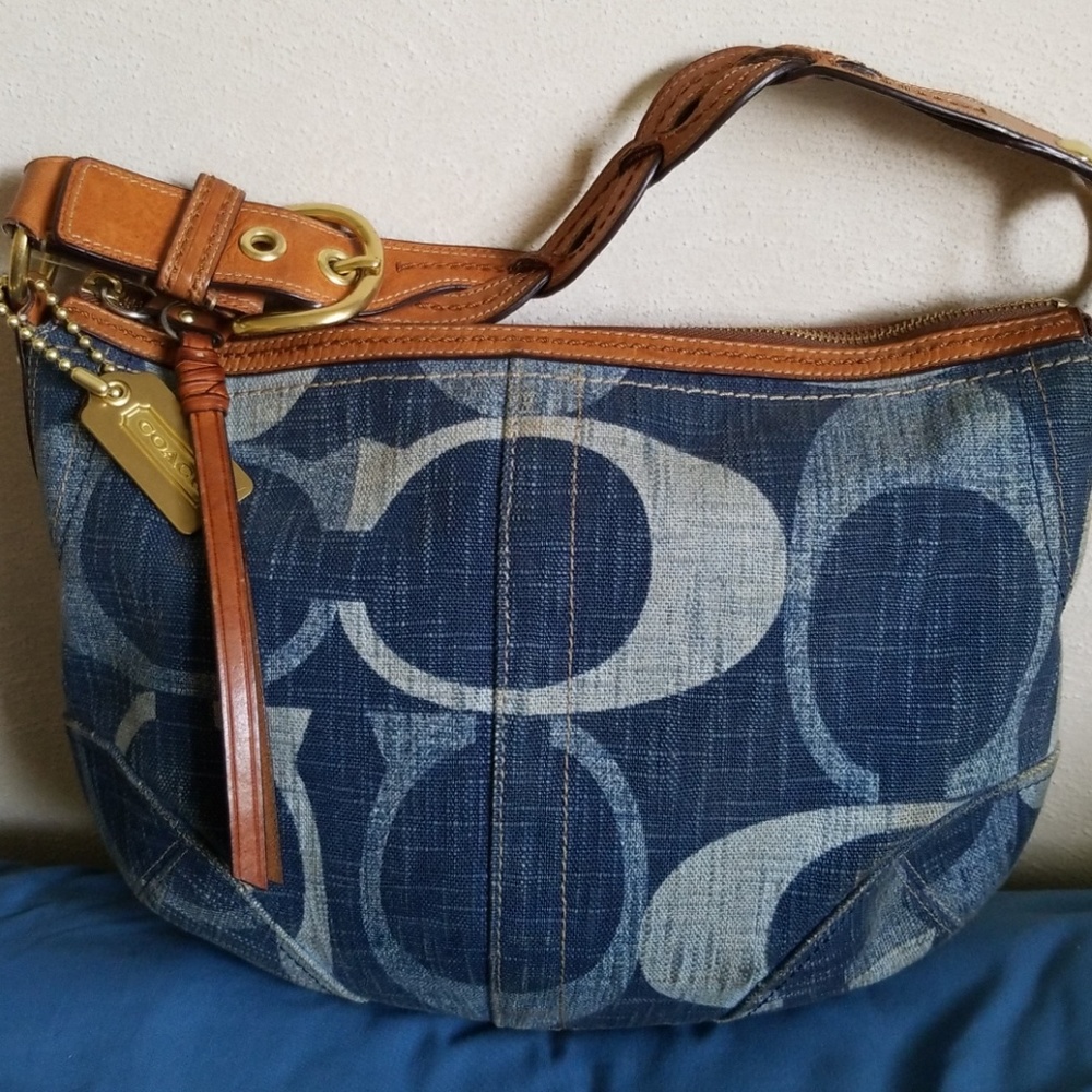 Coach Denim handbag